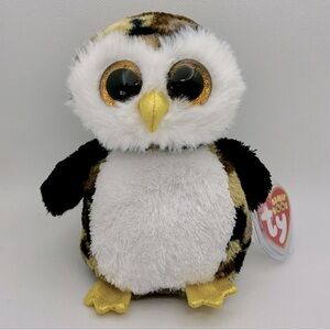 Ty Beanie Boos Collection Owliver the Camo Owl Plush